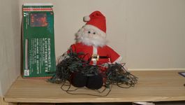 Weihnachtsdeko Samichlaus Lichterkette