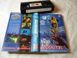 VHS Rarität - Die Nacht der Apocalypse - Erstausgabe 80er