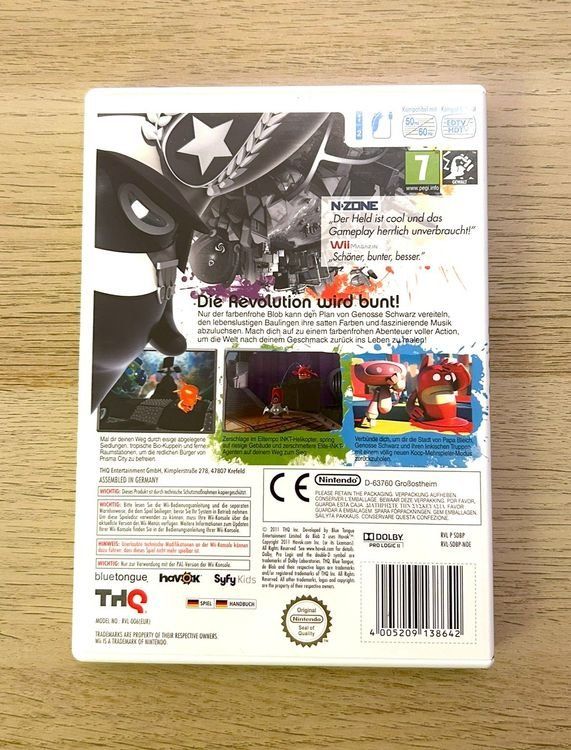 Nintendo Giochi: De Blob 2 Nintendo Wii – Usato da St. Gallen venduto da Alpine.Arcade 1