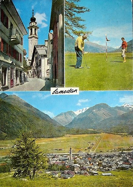 Cartes postales: SAMEDAN Golf – D'occasion à Jona par philajona