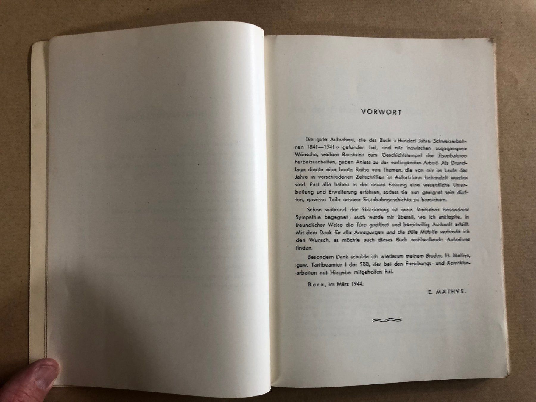 Libri: E. Mathys:  Beiträge zur schweizerischen Eisenbahngeschichte – Usato da Zürich venduto da allp 3