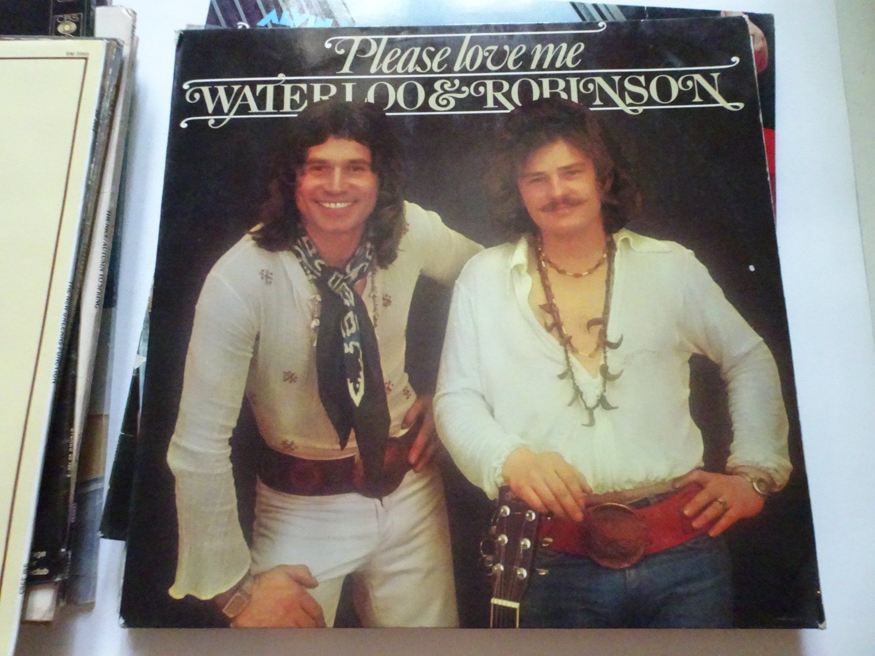 Dischi in vinile: LP Waterloo & Robinson   Please love me – Usato da Schönenwerd venduto da schnitzunddrunter