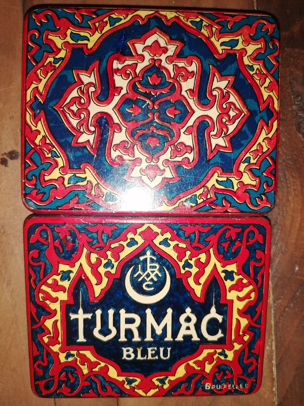 Tabak: Antike Blechdose Turmac Bleu 20 Zigs  – Gebraucht aus Zürich von Tin4Life 6