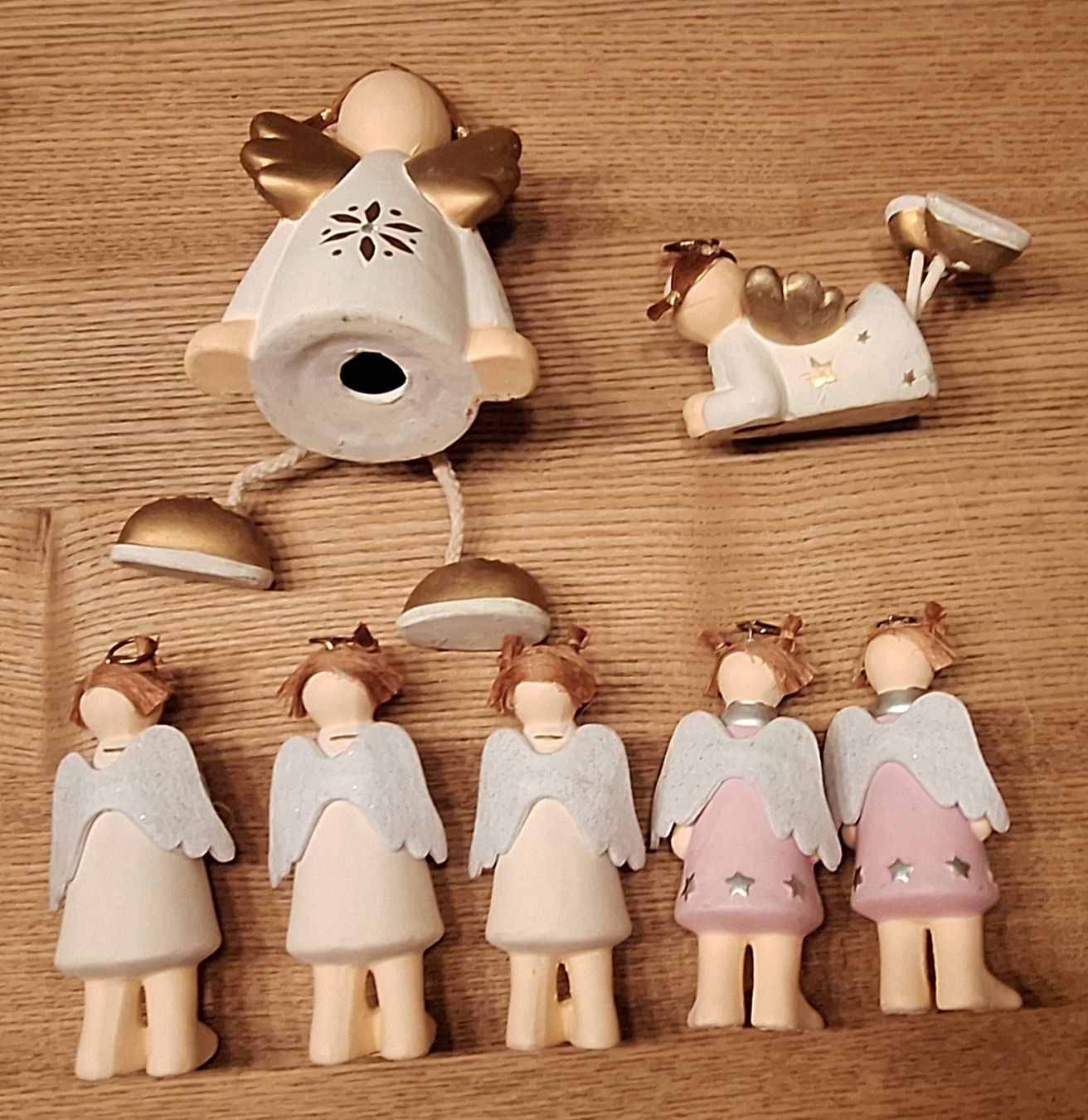 Tutte le decorazioni: Set von 7 Weihnachtsengeln  – Usato da Andelfingen venduto da Kraemse 2