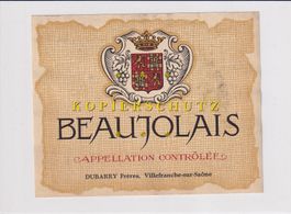 Etikette für Wein - Beaujolais /bd