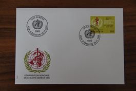 Schweiz 1995 - FDC - Organisation Mondiale de la Santé