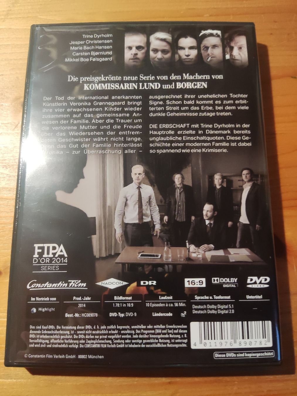 Tutti i DVDs: Die Erbschaft - Staffel 1 - (4DVDs) – Usato da Oberembrach venduto da giu_7ksd 1