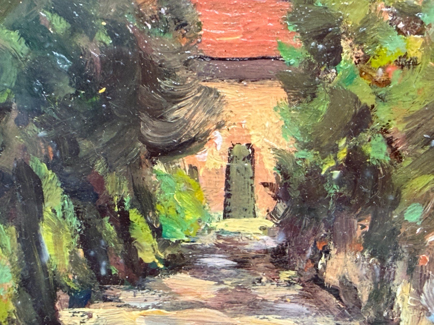 R. CASALI – Huile sur panneau 