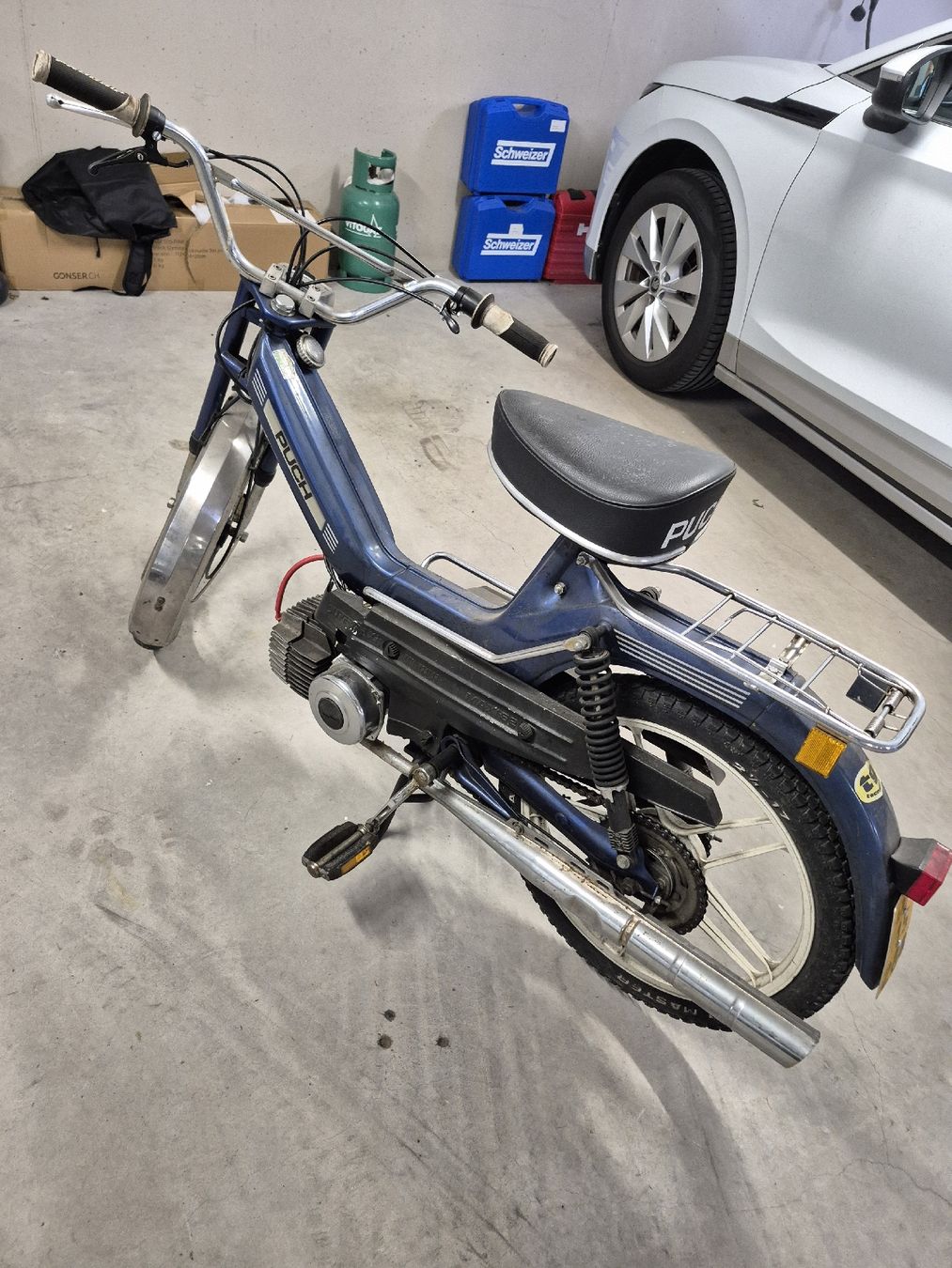 Puch Mofas: Puch Super Maxi LG2 Mofa blau – Gebraucht aus Gais von 19sigi90 2