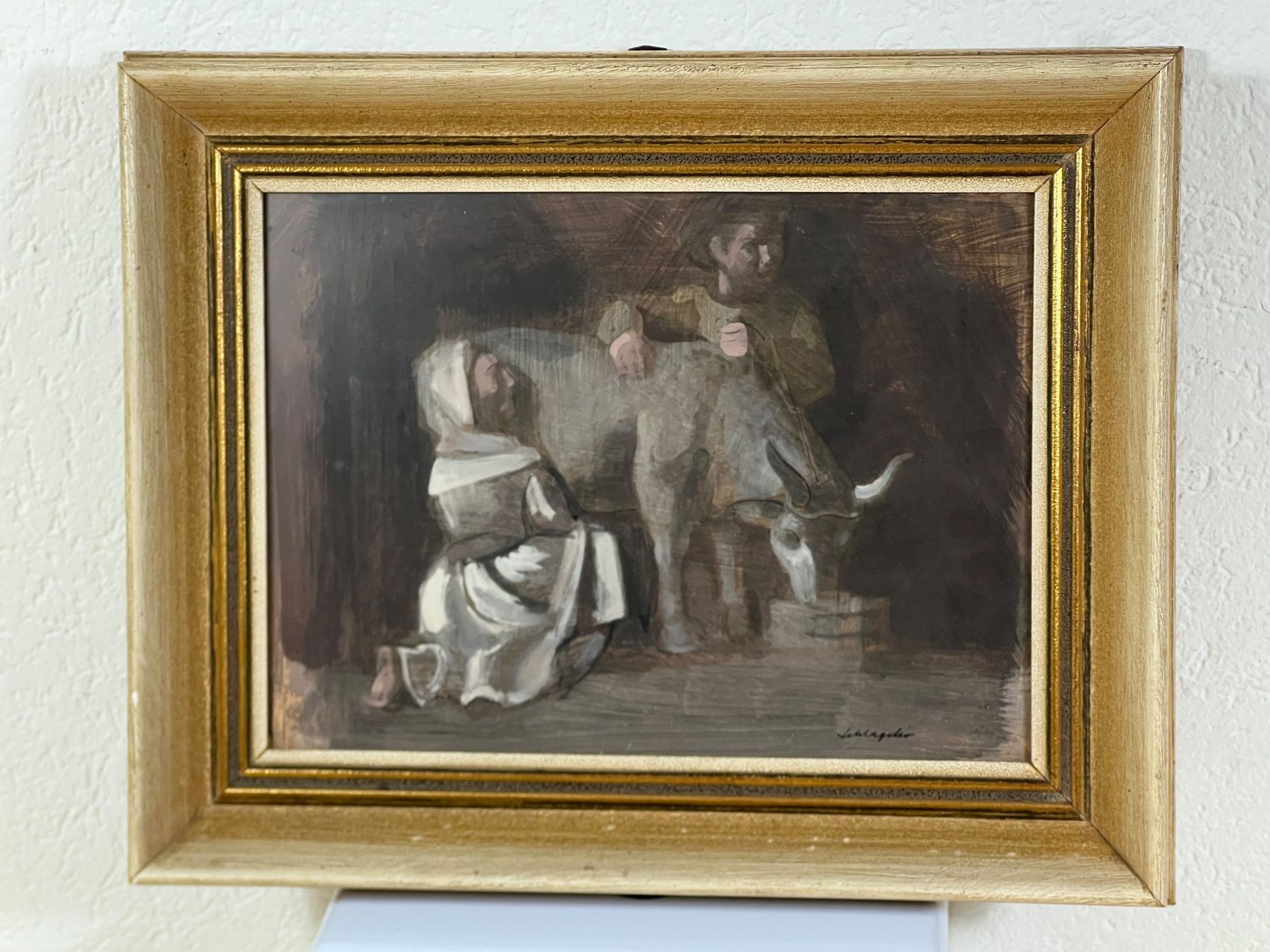 Dipinti: Karl Schlageter Gemälde Mischtechnik Original – Nuovo (secondo la descrizione) da Vaduz venduto da Unikate-Markt