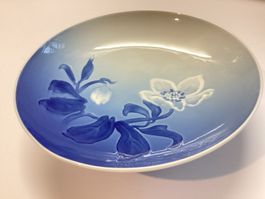 Servierschale , Bing u. Gröndahl, Dänemark,Christrose 70er