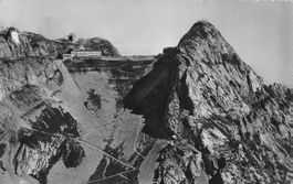 Alpnachstad (OW) Pilatus Kulm vom Matthorn