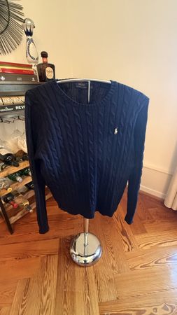 Polo Ralph Lauren Pullover blau Grösse XL neuwertig
