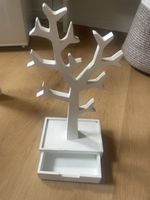 Schmuckbaum mit Schublade weiss neuwertig