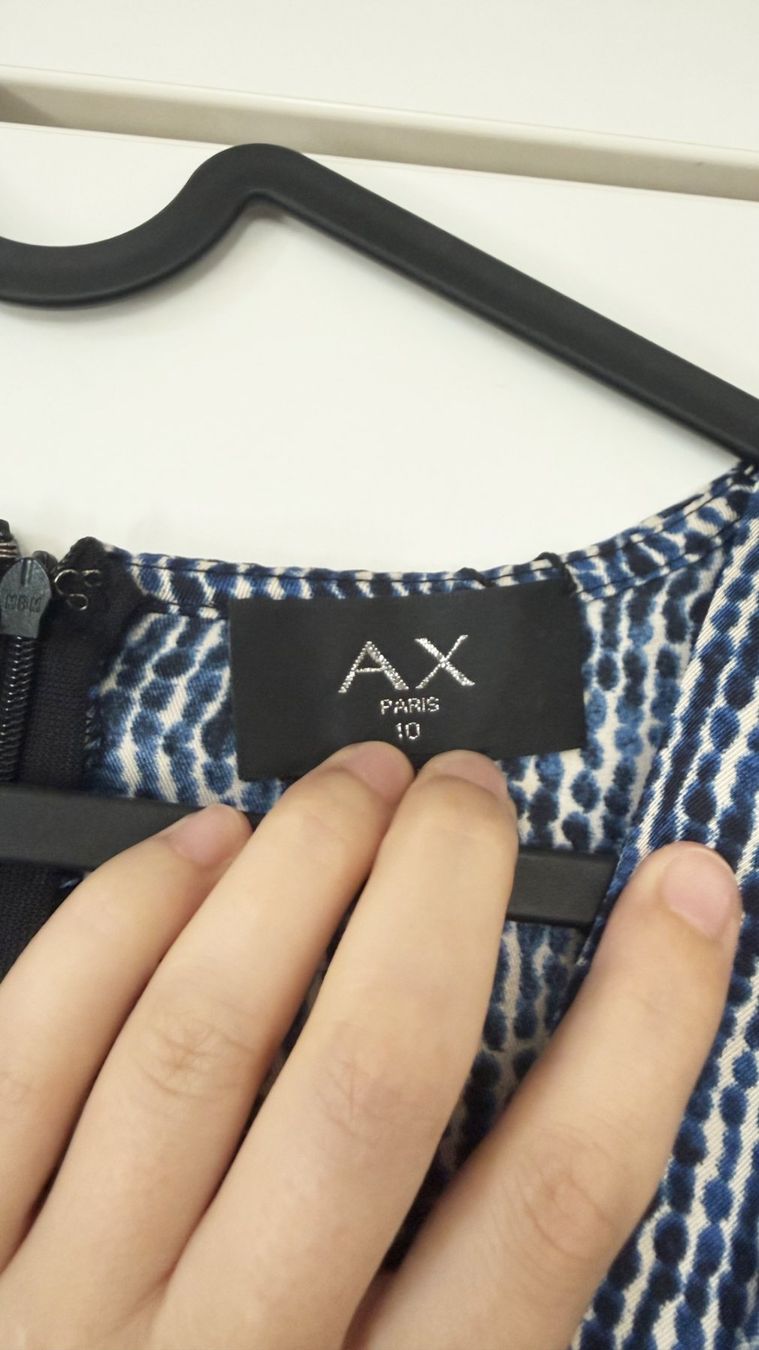 Tute: AX Paris blauer Wrap Over-Jumpsuit mit Print – Nuovo e nell'imballaggio originale da Allschwil venduto da katokaka 4