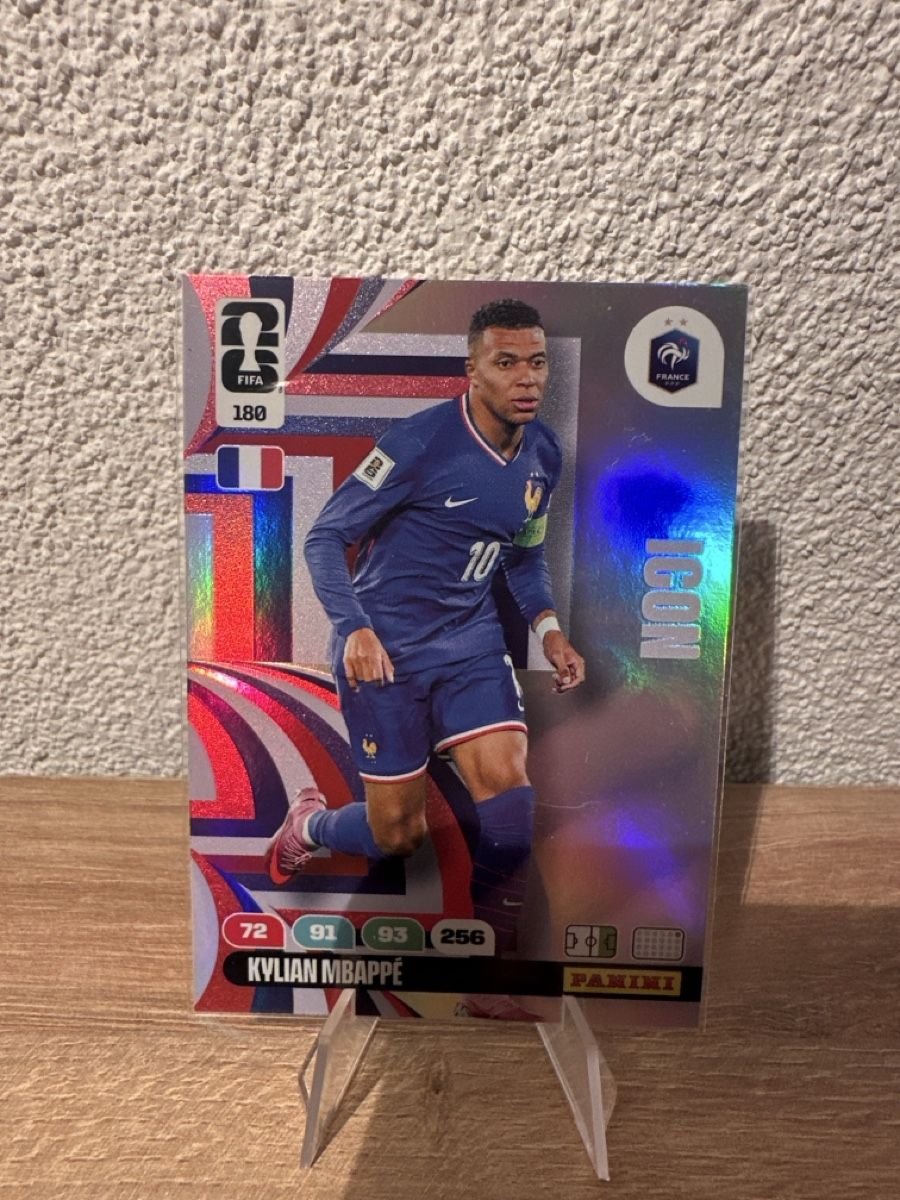 Panini Carte collezionabili: Adrenalyn XL WM 2026 Mbappé Icon – Usato da Bassersdorf venduto da Bryan-00