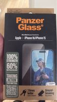 PanzerGlass für iPhone 16/15 - Ultraschl. Schutz