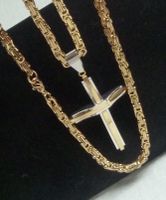 Collier croix, collier religieux. Unisexe.