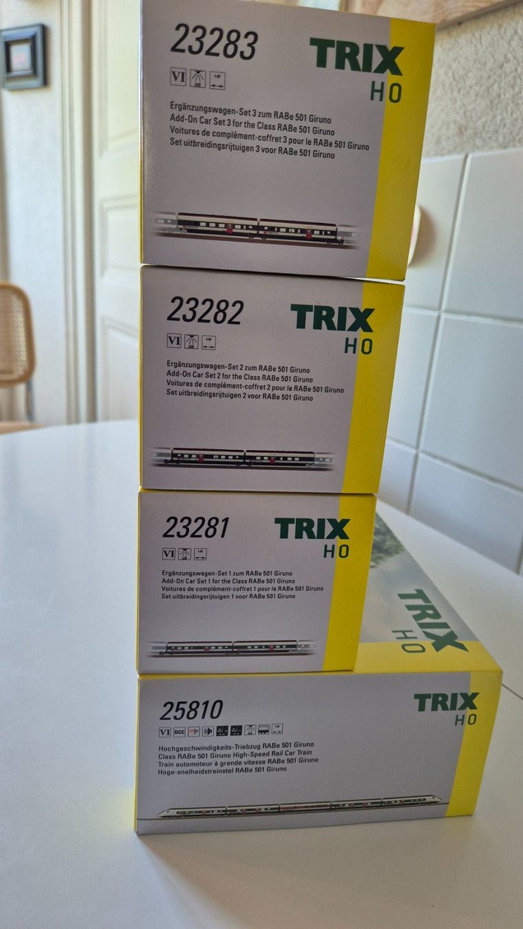 Trix Modellini di ferrovie: RABe 501 Giruno – Nuovo e nell'imballaggio originale da Bellevue venduto da 181045 1
