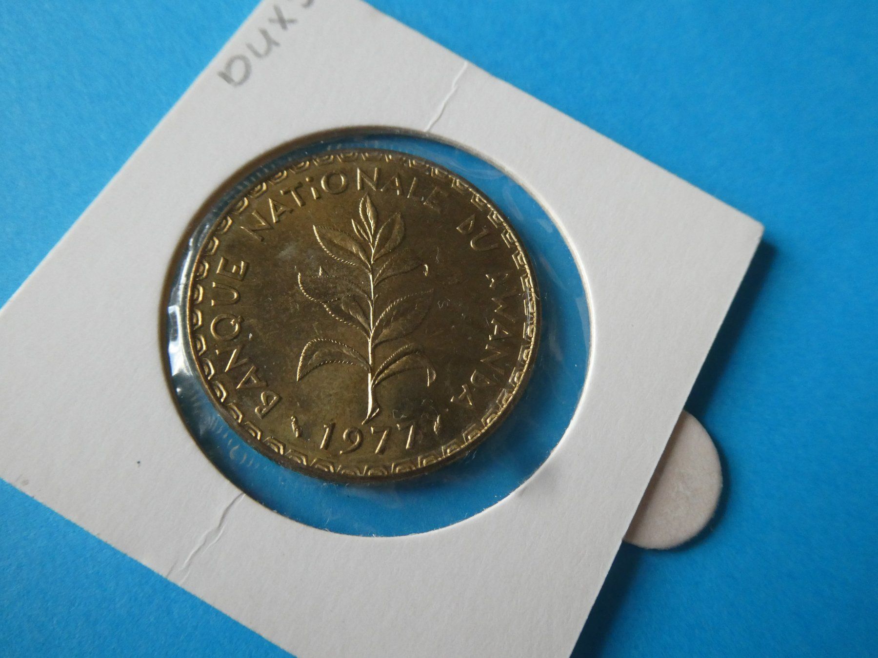 Tutti le monete: Rwanda 1977, 50 Francs, stempelglanz – Usato da Hinterforst venduto da Rohusri 1
