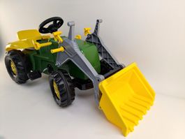 ROLLY TOYS Traktor mit Lader und Anhänger