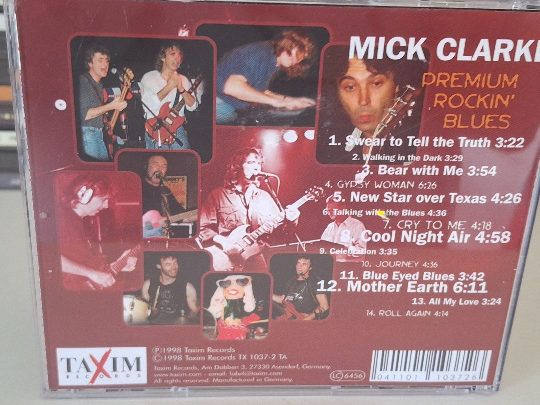 CD: CD Mick Clarke  - Premium Rockin' Blues – Usato da Aarberg venduto da Jackup1 1