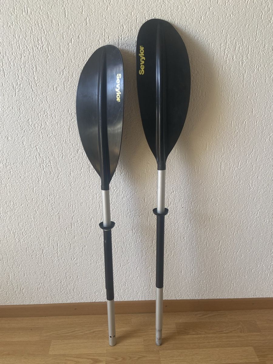 Gommoni, kayak & canoe: Kajak Paddel Aluminium – Usato da Safnern venduto da ddrum