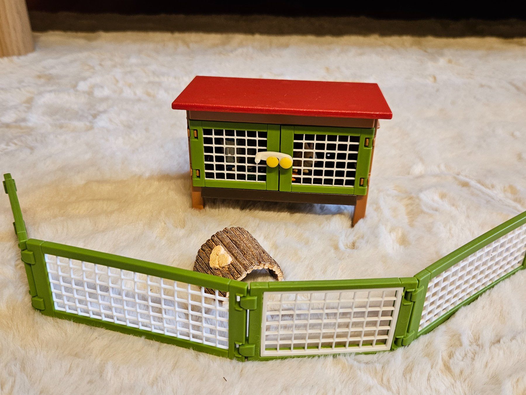 Schleich Giocattoli: Schleich Kaninchenstall – Usato da Muolen venduto da xania82 2