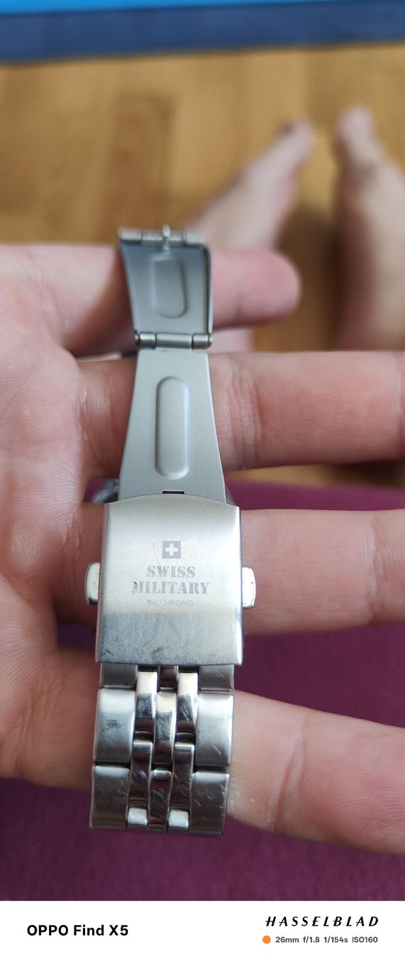 Swiss Orologi: SWISS MILITARS BY Chrono HIGH PRECISION MOVEMENT – Usato da Unterentfelden venduto da igs_nj72 4