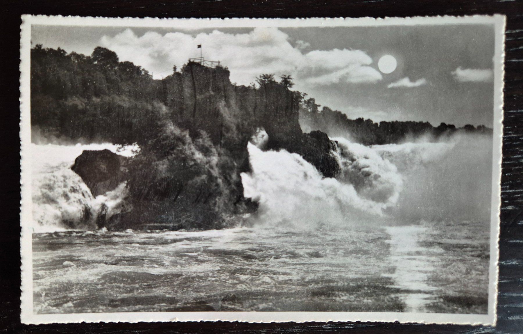 Cartoline postali: Postkarten Rheinfall 1951-54 – Usato da Buus venduto da papillon098 2