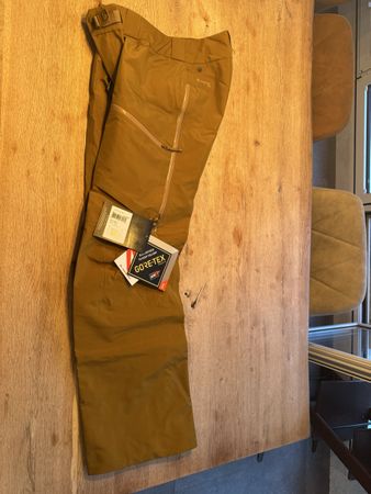 Arc'teryx Gore-Tex Skihose braun neu mit Etikett