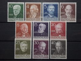 Berlin Männer Mi-Nr.91-100 Postfrisch 130 Fr