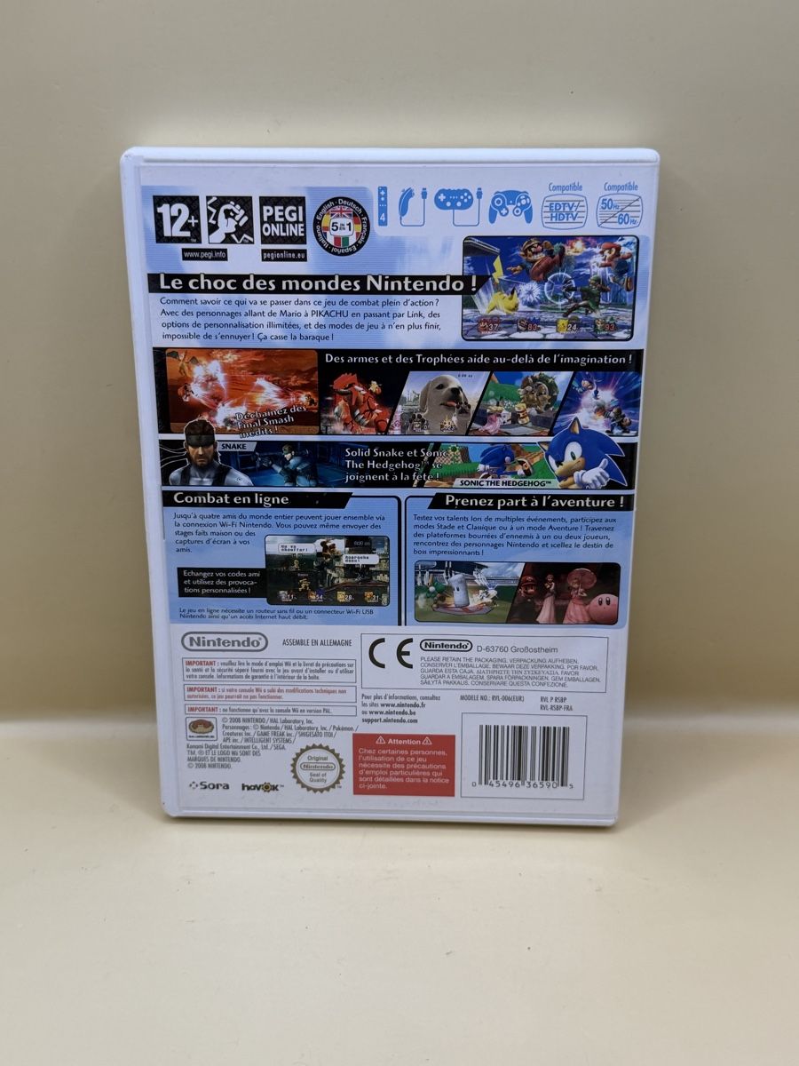 Giochi: Super Smash Bros Brawl Nintendo Wii – Usato da Genève venduto da sho_67qj 1