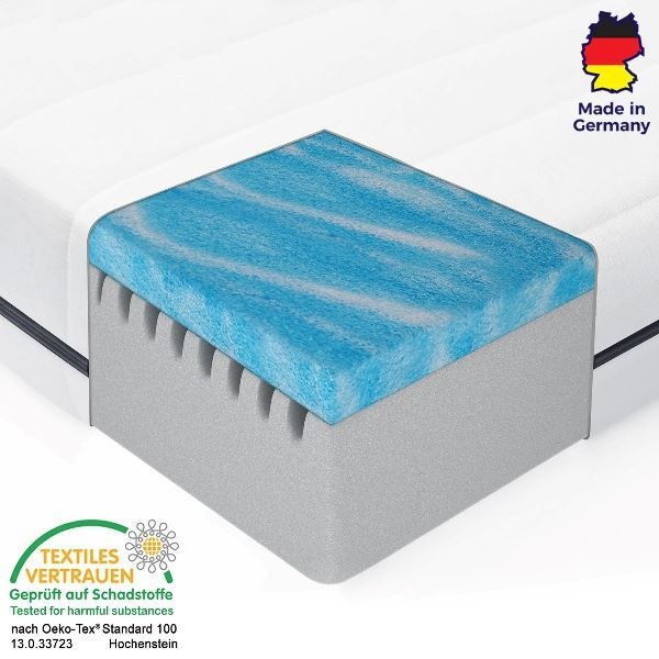 Materassi: Gel Matratze 140x200cm – Nuovo e nell'imballaggio originale da Winterthur venduto da aredo 1