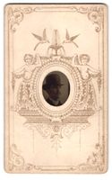 Fotografie Ferrotypie Kopfportrait eines
