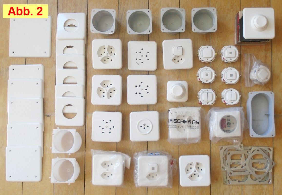 Spine: Elektromaterial, 49 Teile – Nuovo (secondo la descrizione) da Olten venduto da rewa68 1