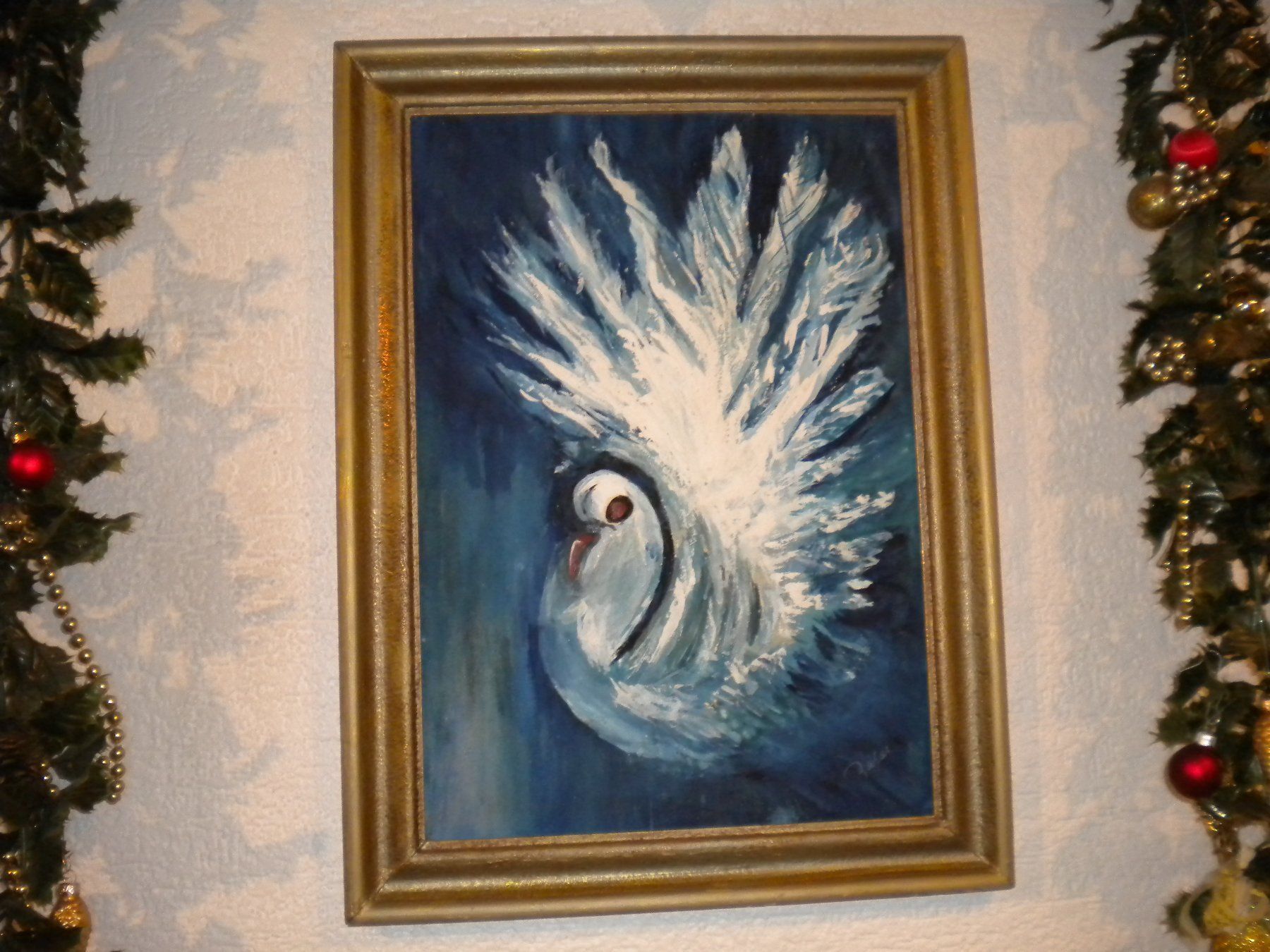 Dipinti: Die Taube ein wertvolles Bild 50x38cm – Usato da Spreitenbach venduto da mako6900