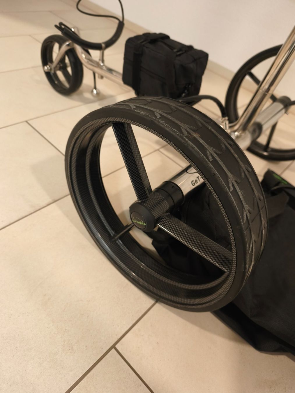 Trolleys: Steel Fox Golf-Elektrotrolley Black Edition – Gebraucht aus Niederrohrdorf von RainerW79 2