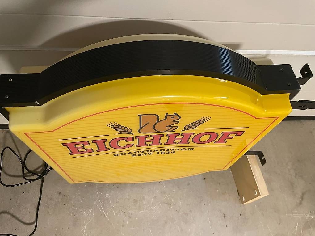 Lampade: Eichhof Bier Leuchtreklame – Usato da Ettingen venduto da Donald4107 4