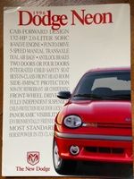 DODGE NEON 1996  28-seitiger Prestige-Prospekt USA brochure
