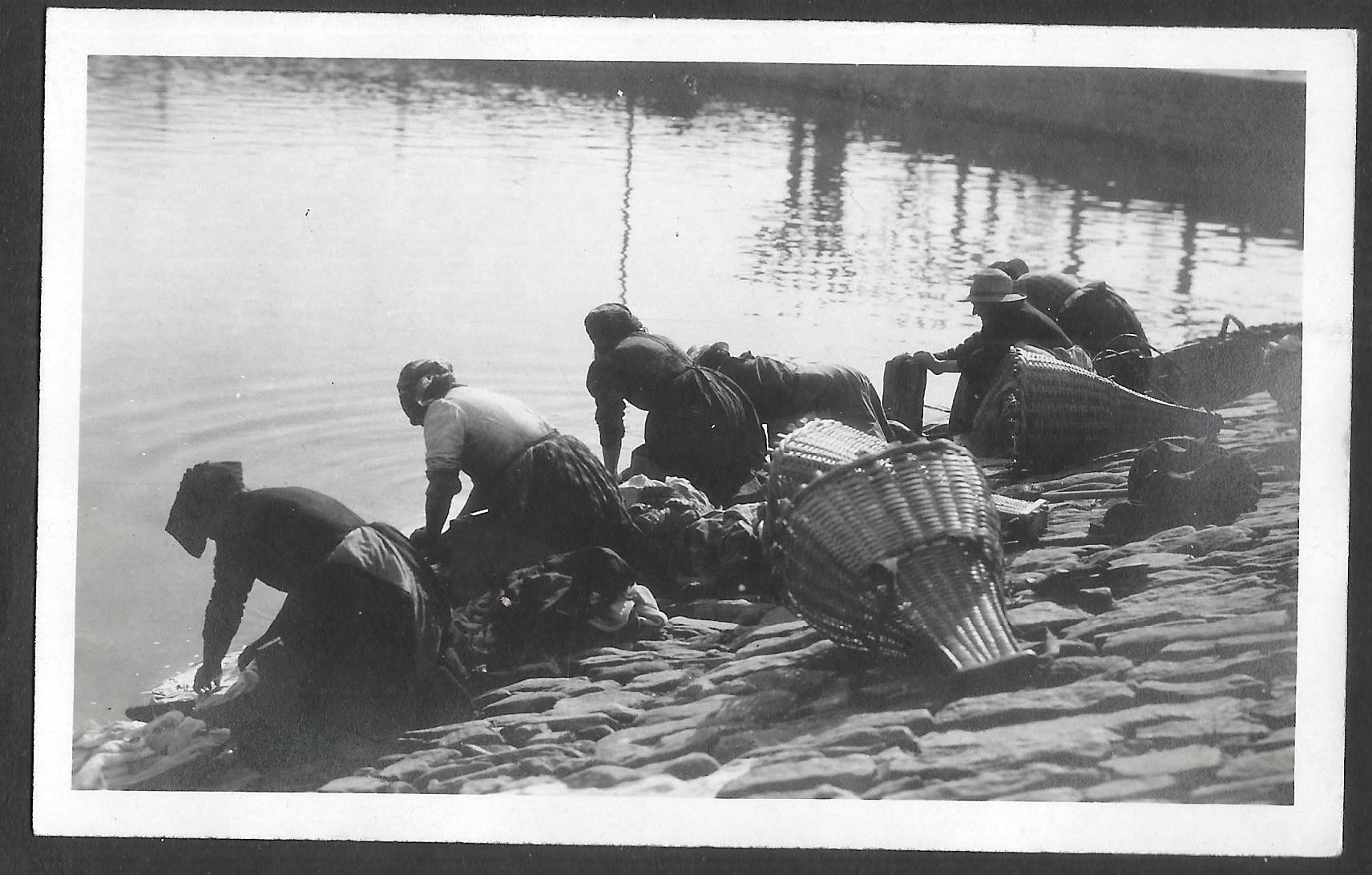 Cartoline postali: Lago di Lugano Lavandaie – Usato da Olten venduto da clotaldi