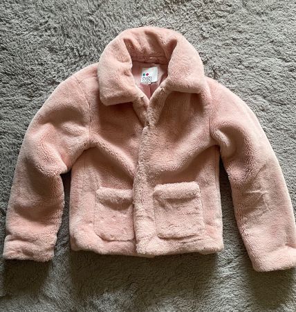 Kunstfell Jacke rosa - Even&Odd, Gr S
