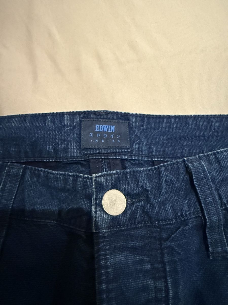 Edwin Pantalons: Pantalons EDWIN 32x32 indigo 100% coton – D'occasion à Yverdon-les-Bains par Le_Joss