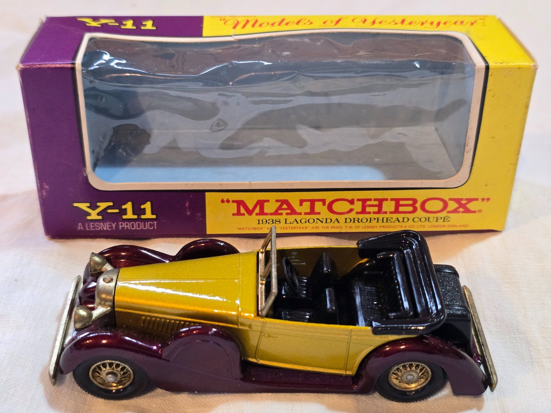 Matchbox Models of Yesteryear 1938 Lagonda Drophead Coupé (D'occasion ...