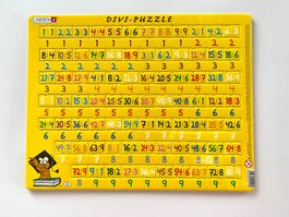 Lernpuzzle von Larsen, Division, für kluge Köpfe!