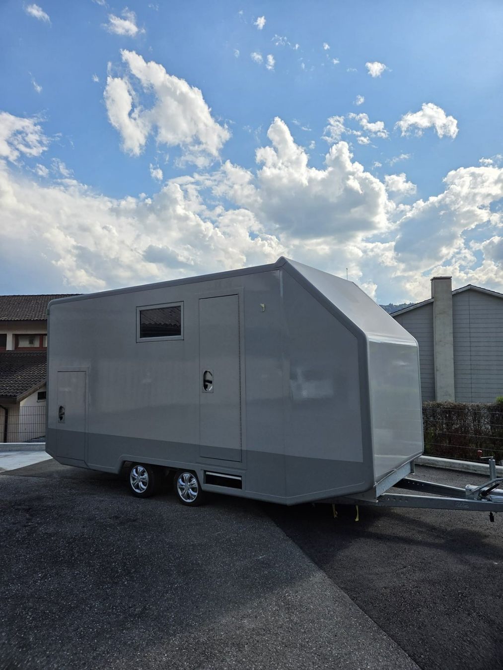 Mobilhome: Wohnanhänger mit Ormocar GFK Sandwichbau Kabine – Usato da Melchnau venduto da LUPUS-Offroad