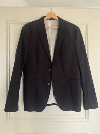 Benetton Blazer, Grösse 50 (dunkelblau/gestreift)