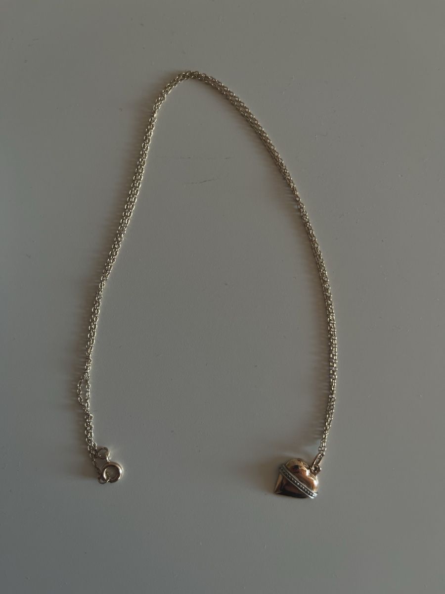 Catenine: Goldkette mit Herz in 14k Gold – Usato da Wädenswil venduto da Iana32 2