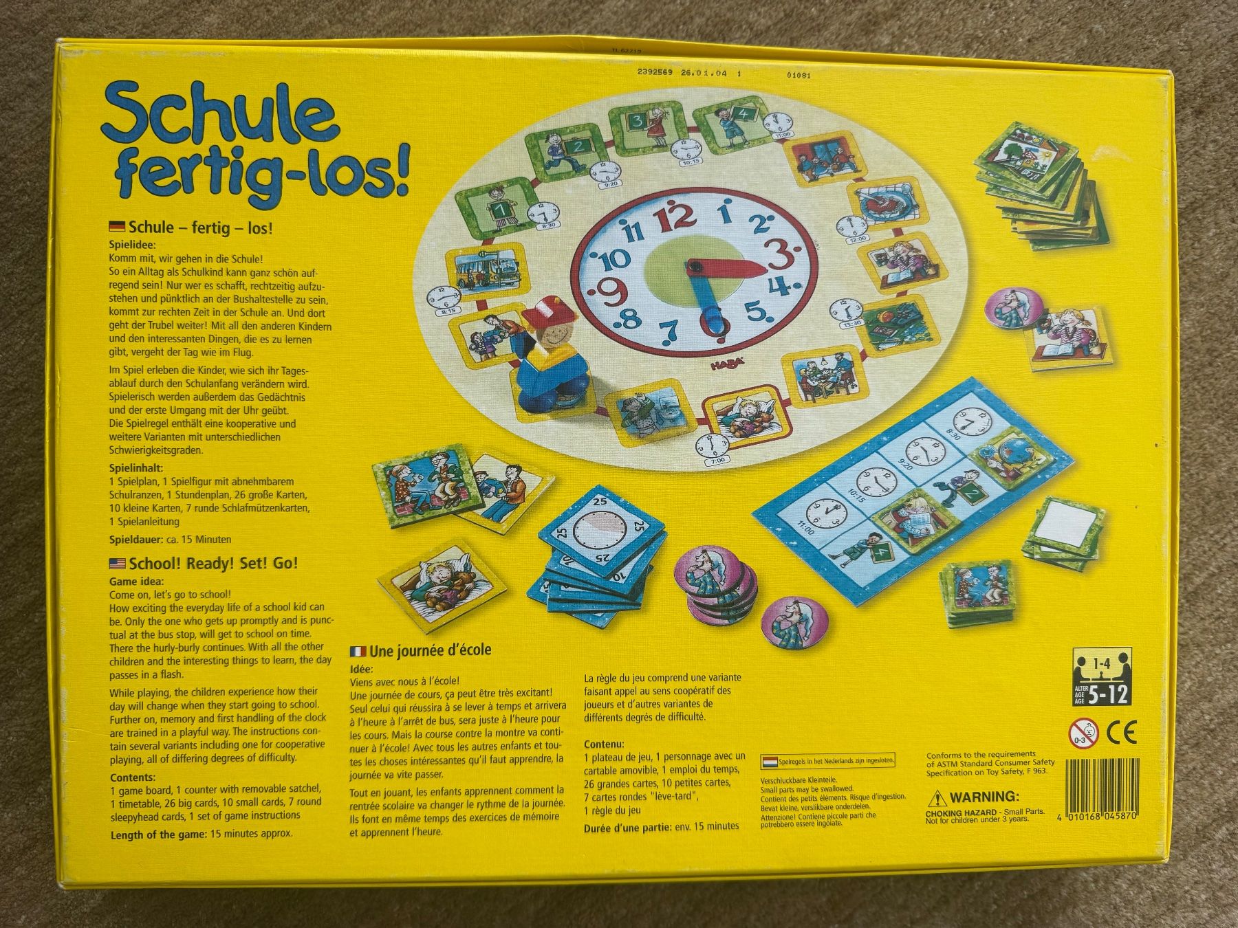 Haba Spiele: HABA - Schule fertig- los! – Gebraucht aus Aarau von Kilauea 1