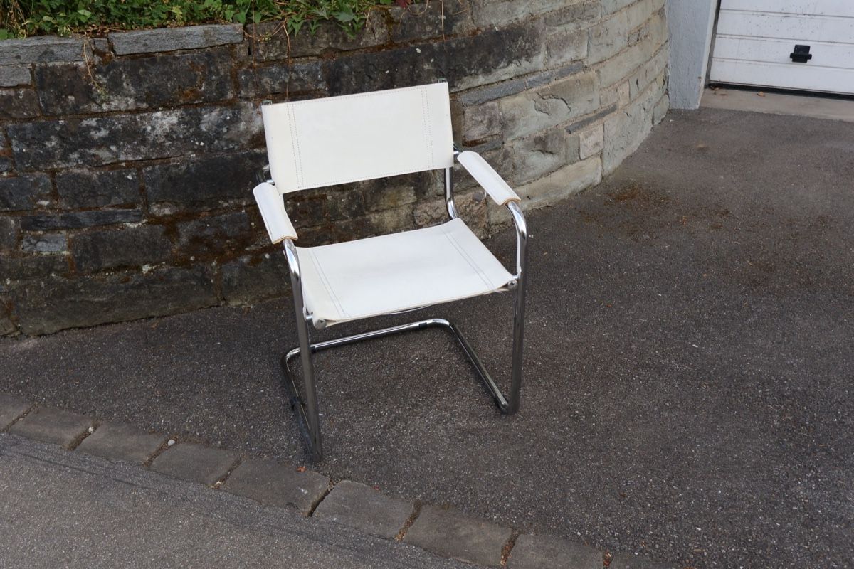 Sedie: 2x Echtleder Freischwinger nach Marcel Breuer – Usato da Zürich venduto da inf_995m 2